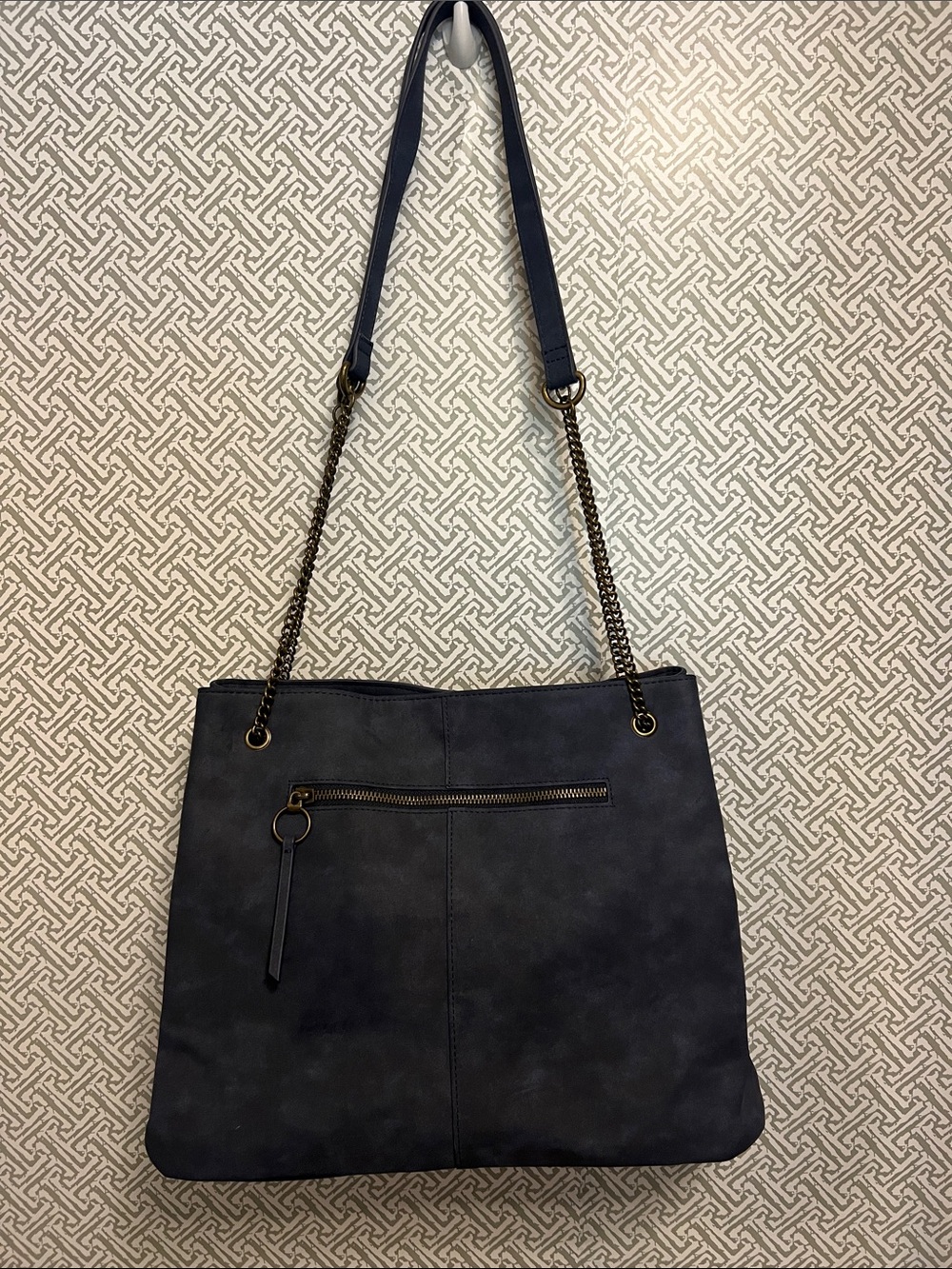 Universal Thread Navy Chain-Handle Tote - Picture 2 of 11